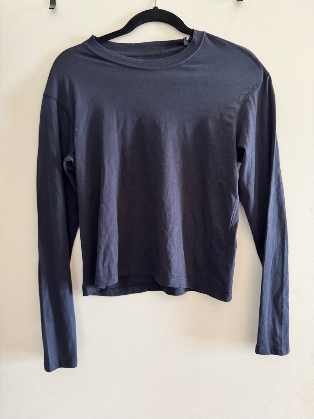 ATM nwt navy Long Sleeve Crewneck Top. Size xs.